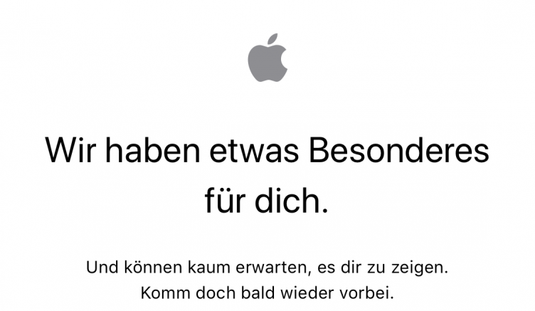 Black Friday: Apple Store offline